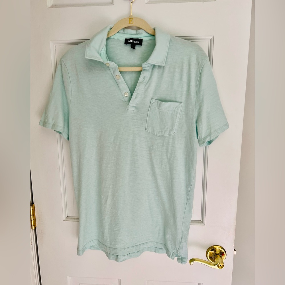 Express Medium Mint Polo